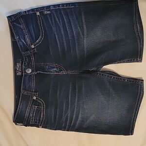 Silver Suki Bermuda shorts